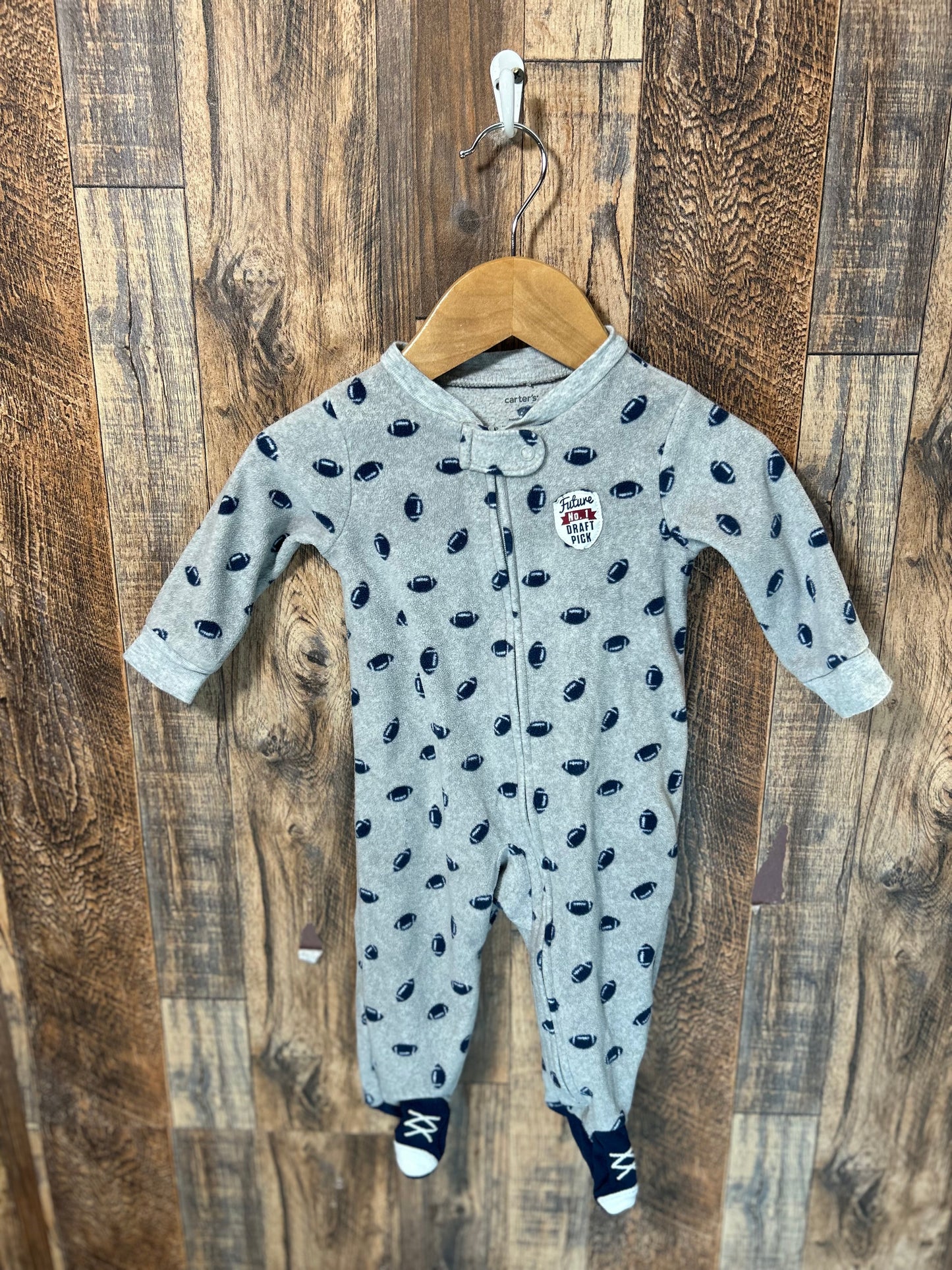 Fleece sleeper, size 6m