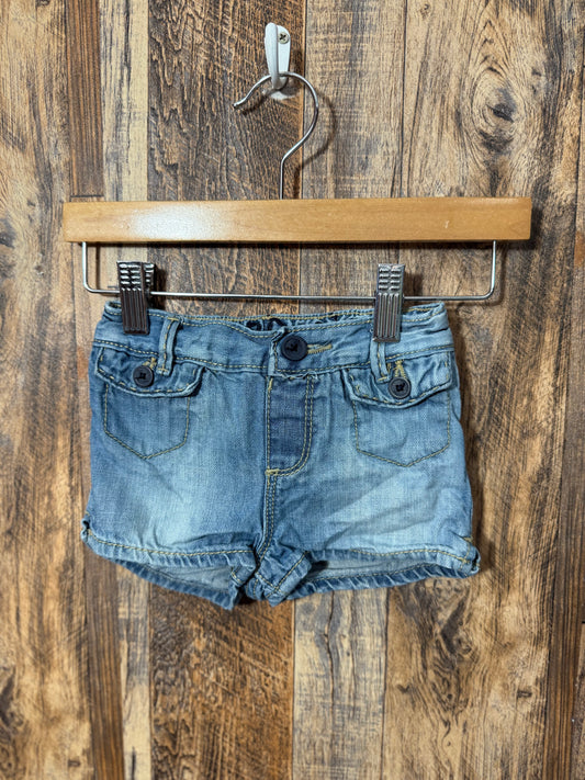 Jean shorts, size 18-24m