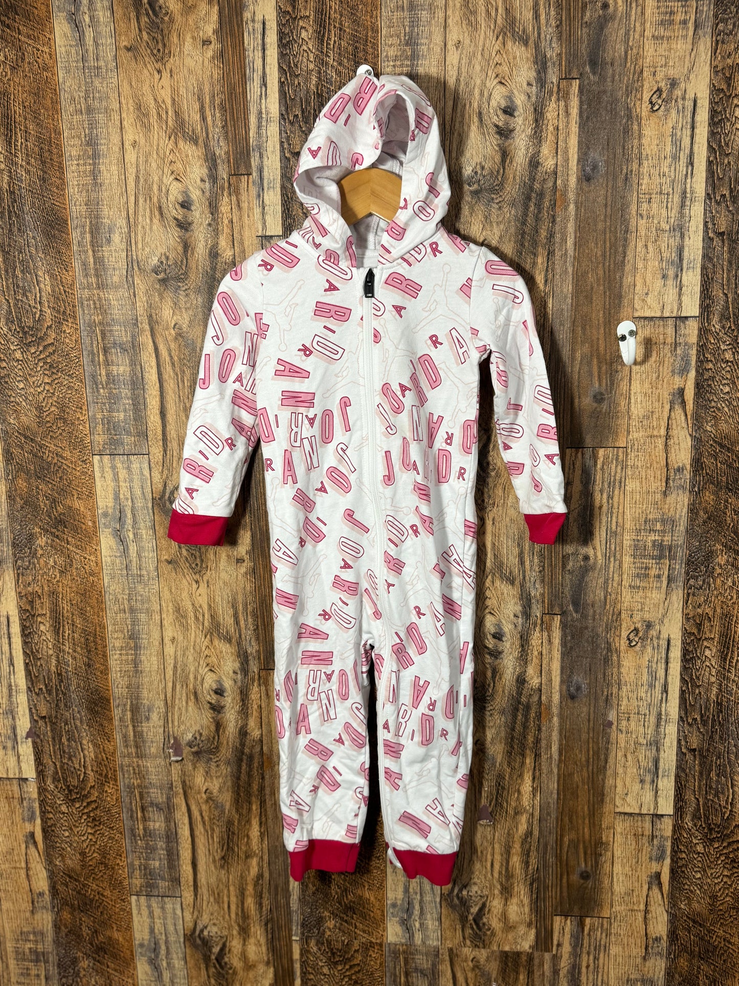 Hooded romper, size 24m