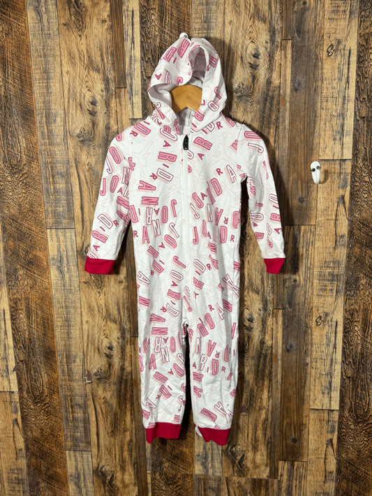Hooded romper, size 24m