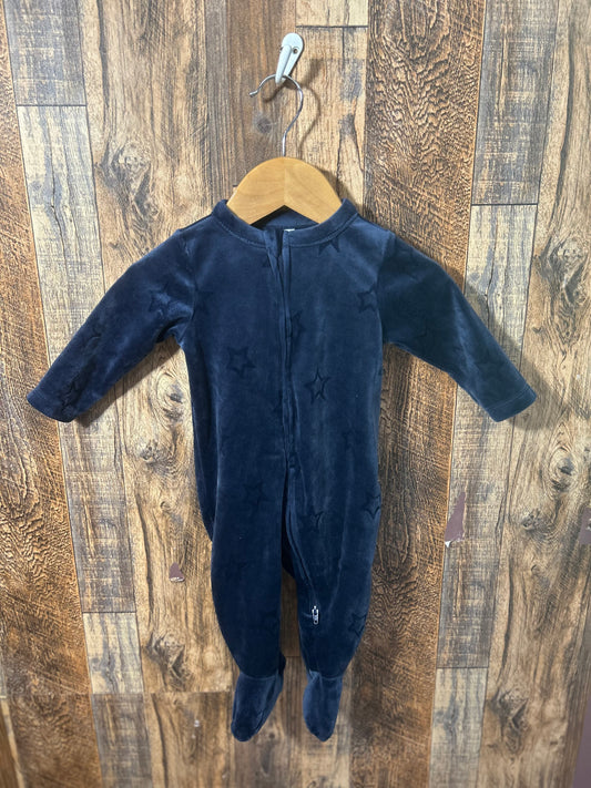 Fleece sleeper, size 3-6m
