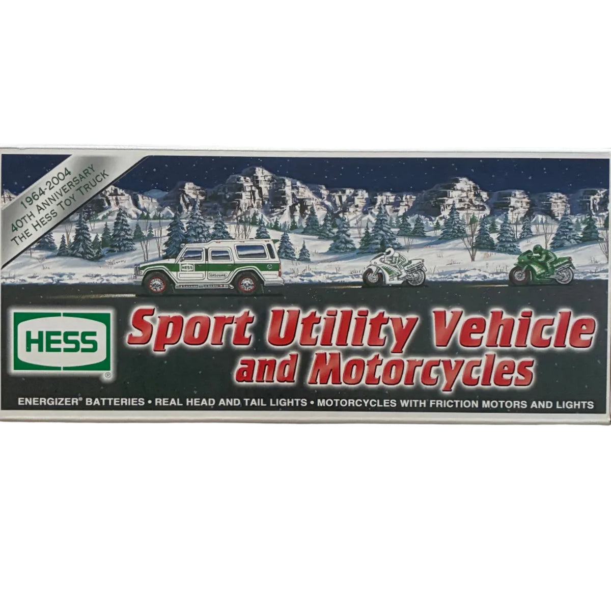 Vintage Hess 2004 Sport Utility Vehicle and Motorcycles