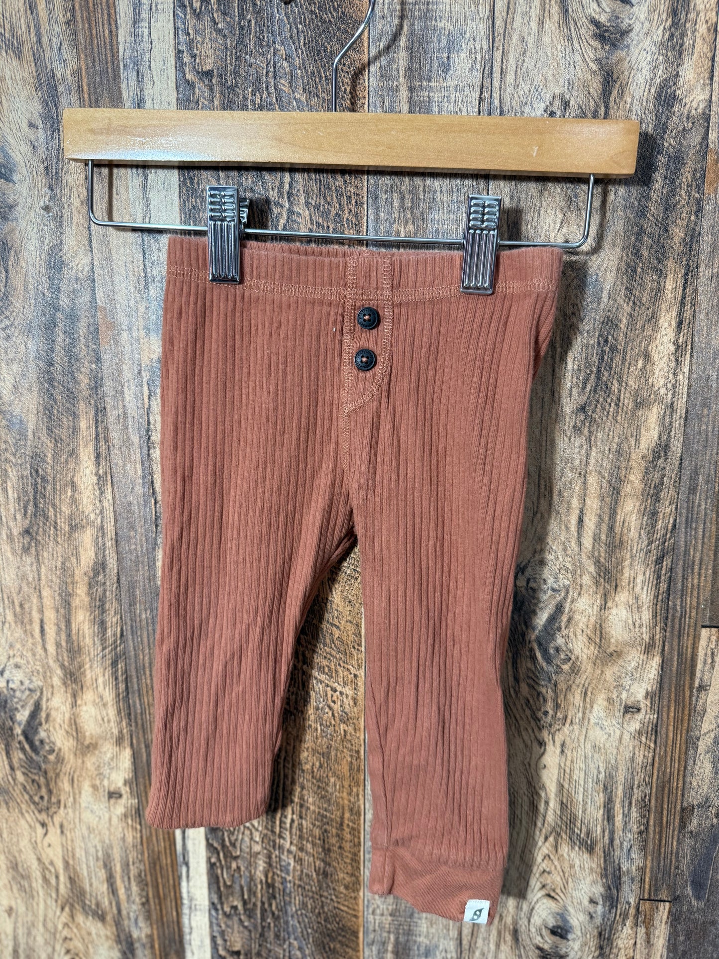 Organic cotton leggings, size 12m