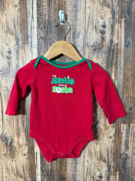 LS holiday onesie, size 9m