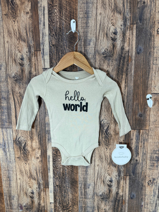 LS onesie NWT, size 3-6m
