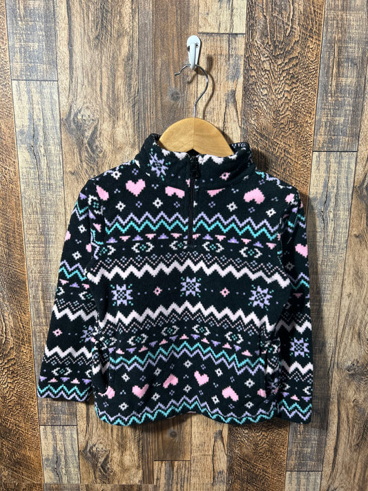 Fleece pullover, size 4