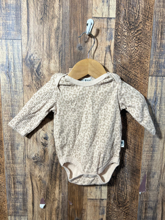 LS organic cotton onesie, size 3-6m