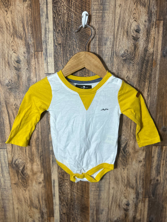LS shirt, size 3-6m