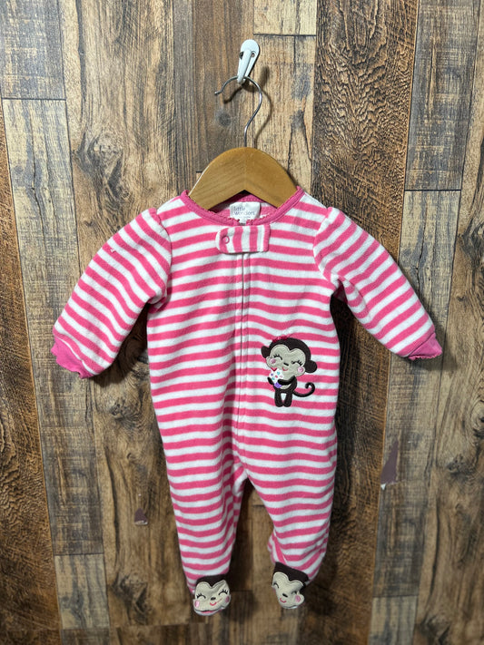 Fleece sleeper, size 0-3m