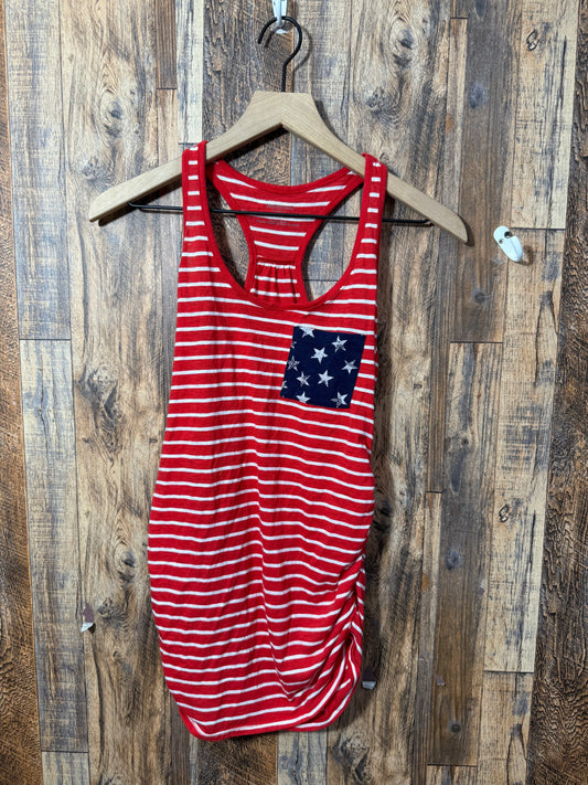 Patriotic tank top, size XS