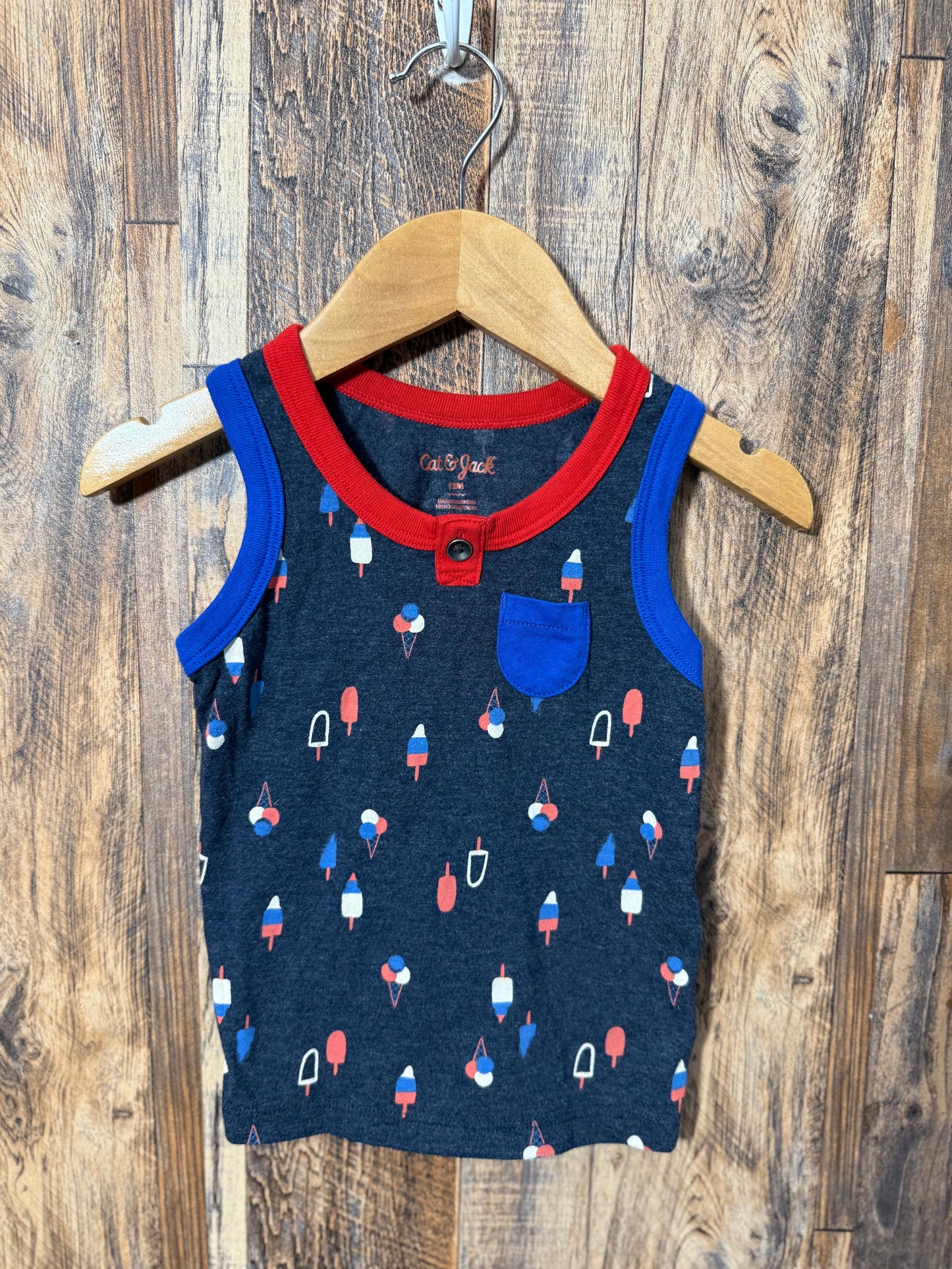 Tank top, size 12m