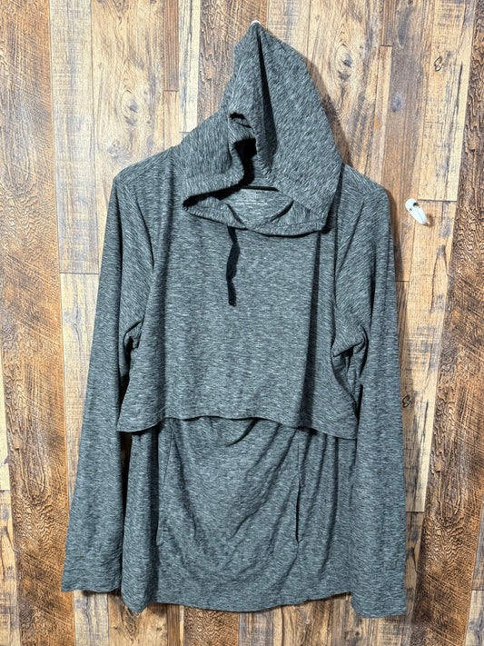 Nursing hoodie, size XL