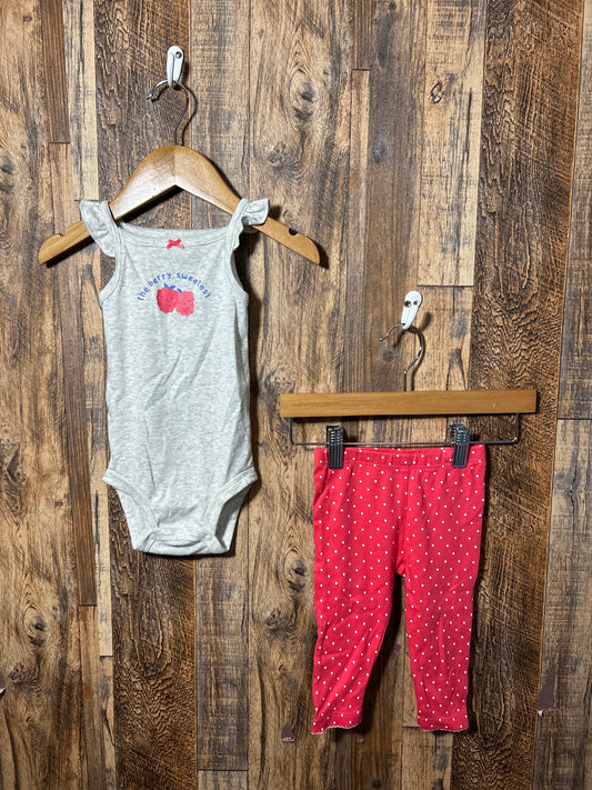 2pc set, size 6m