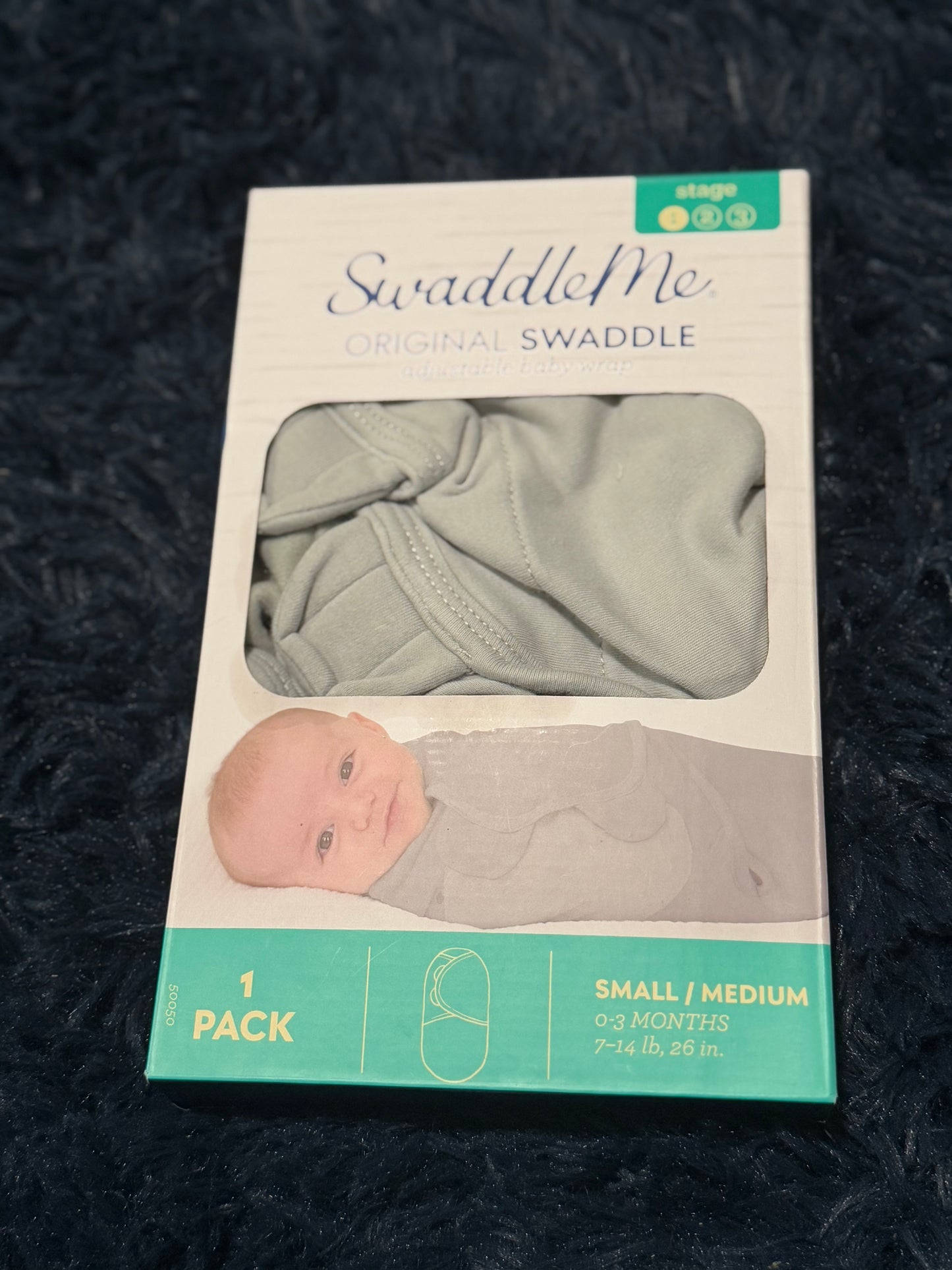 Swaddle NIB, size 0-3m