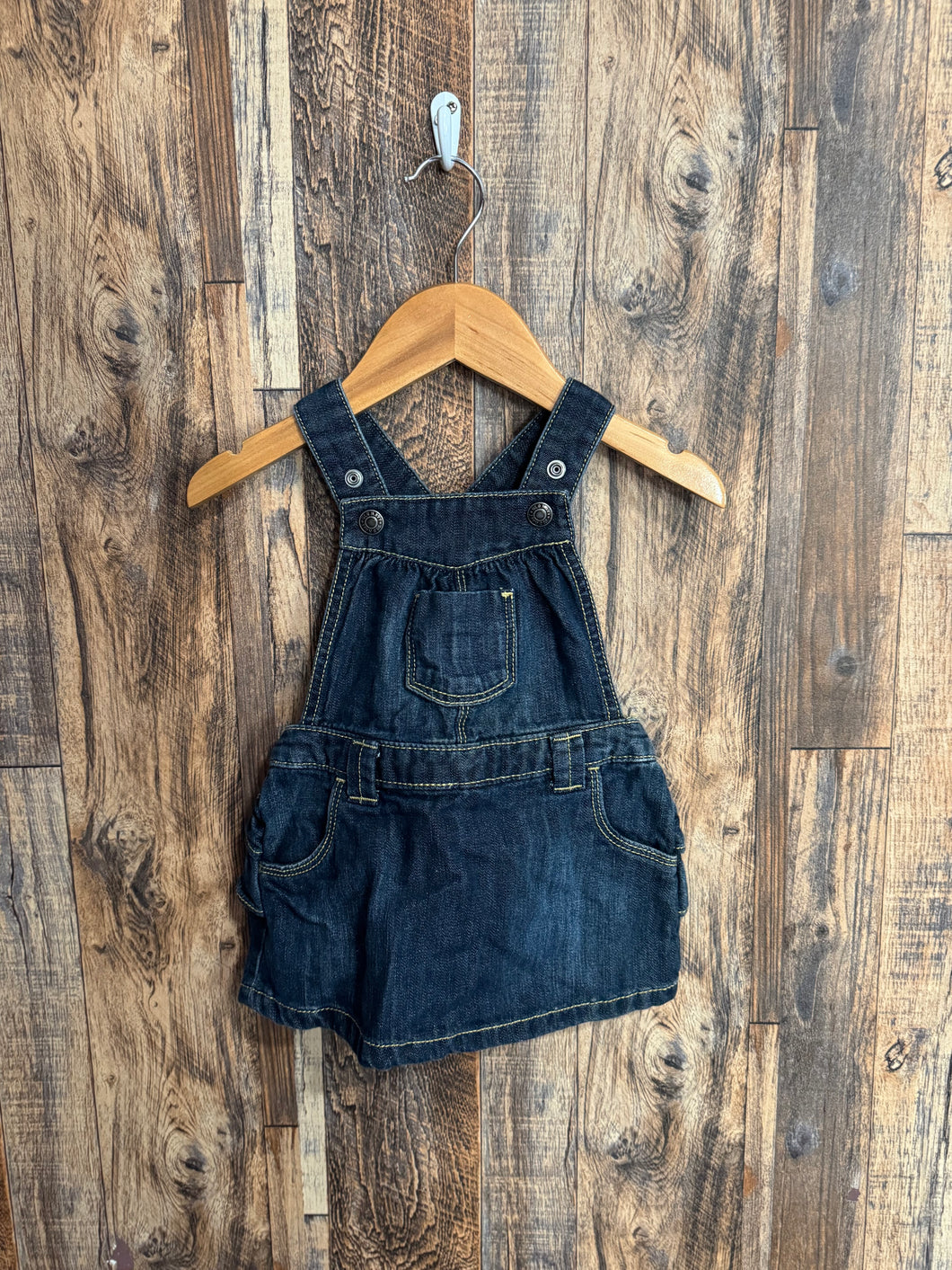 Overall dress, size 6-12m