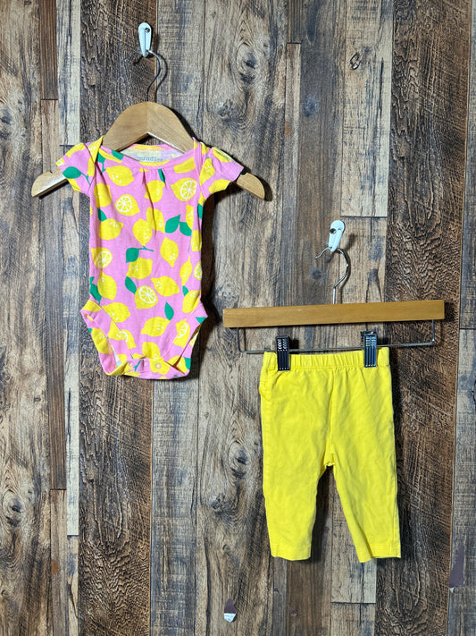 2pc set, size 0-3m