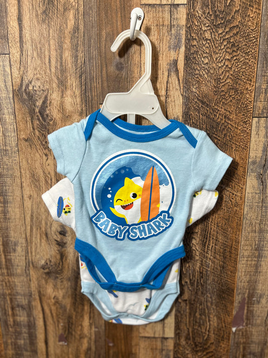 2pc onesie set, size 0-3m