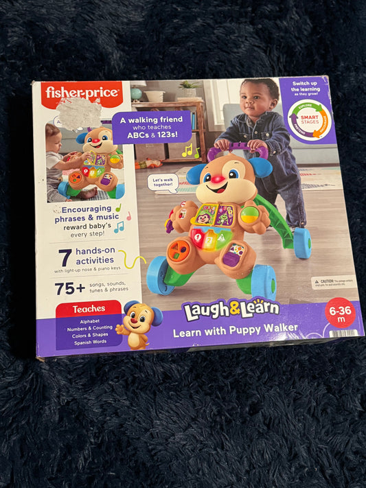 Puppy Push Walker NIB