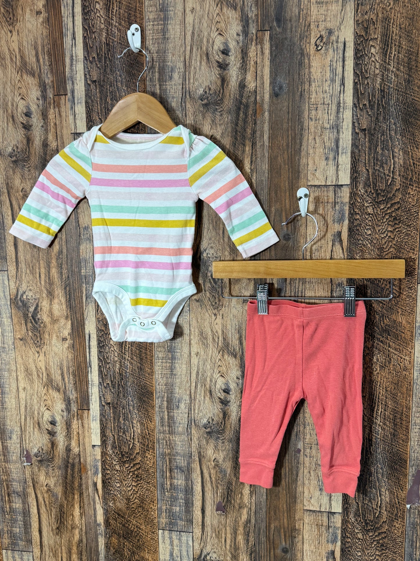 2pc set, size 3-6m