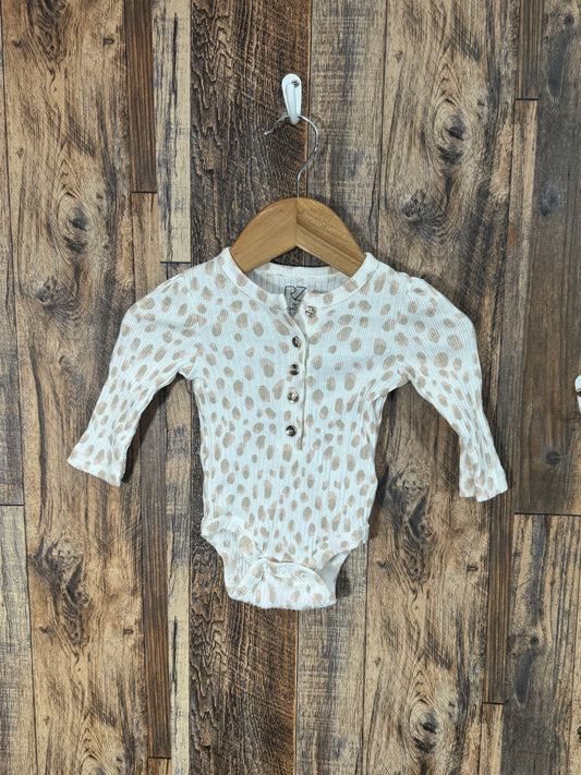 LS shirt, size 0-3m
