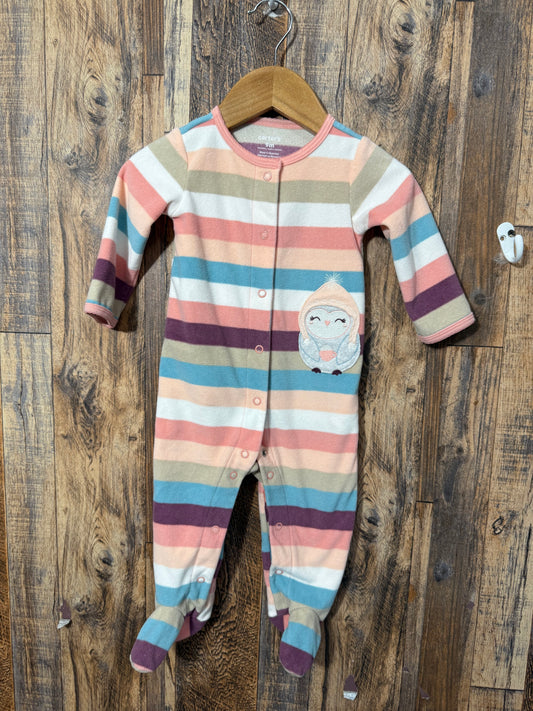 Fleece sleeper, size 9m