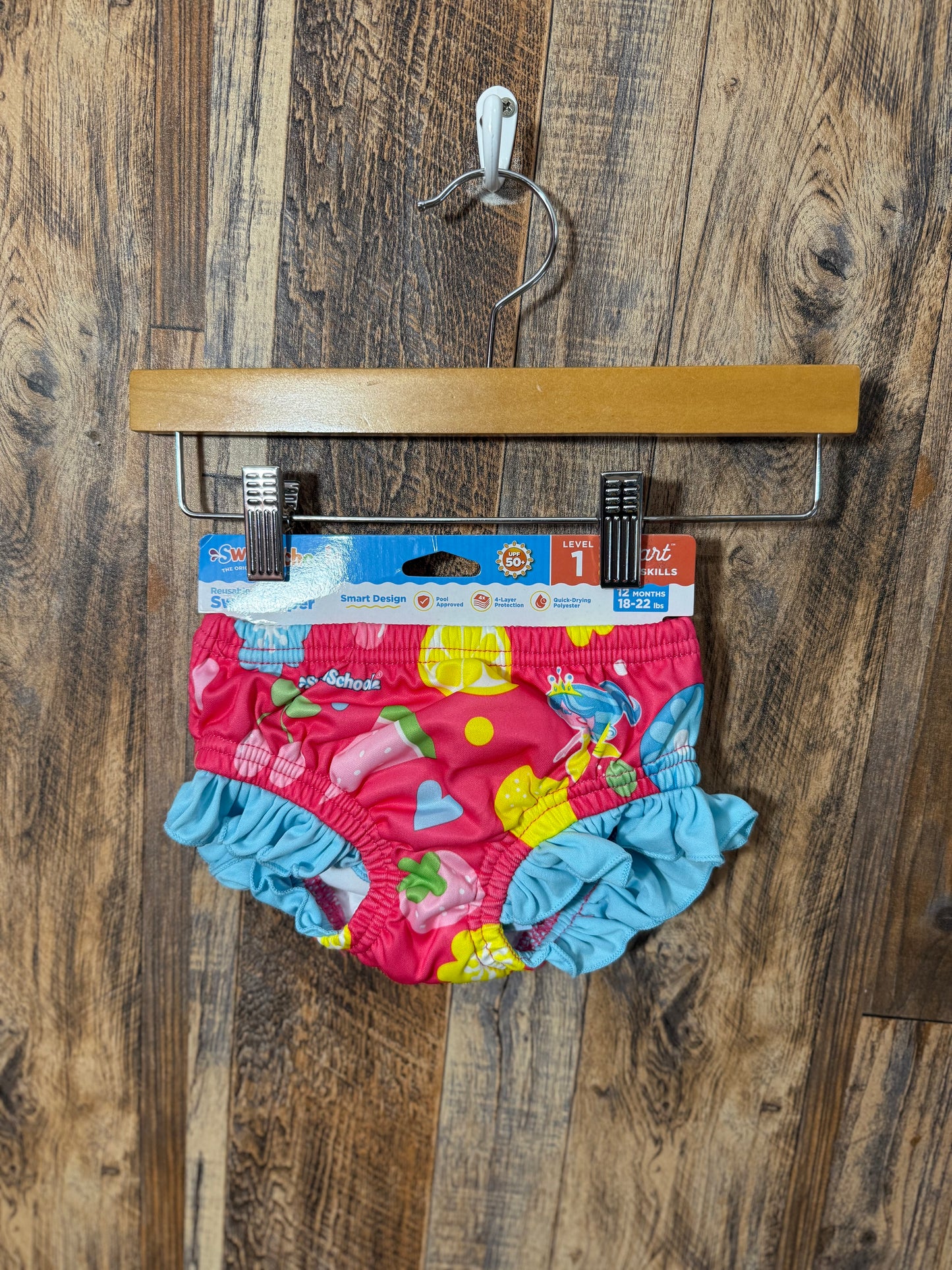 Swim diaper NWT, size 12m