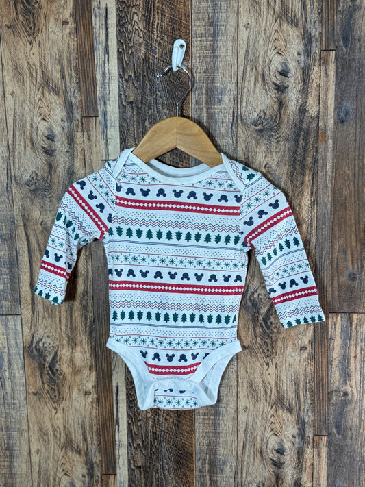 LS holiday onesie, size 6m