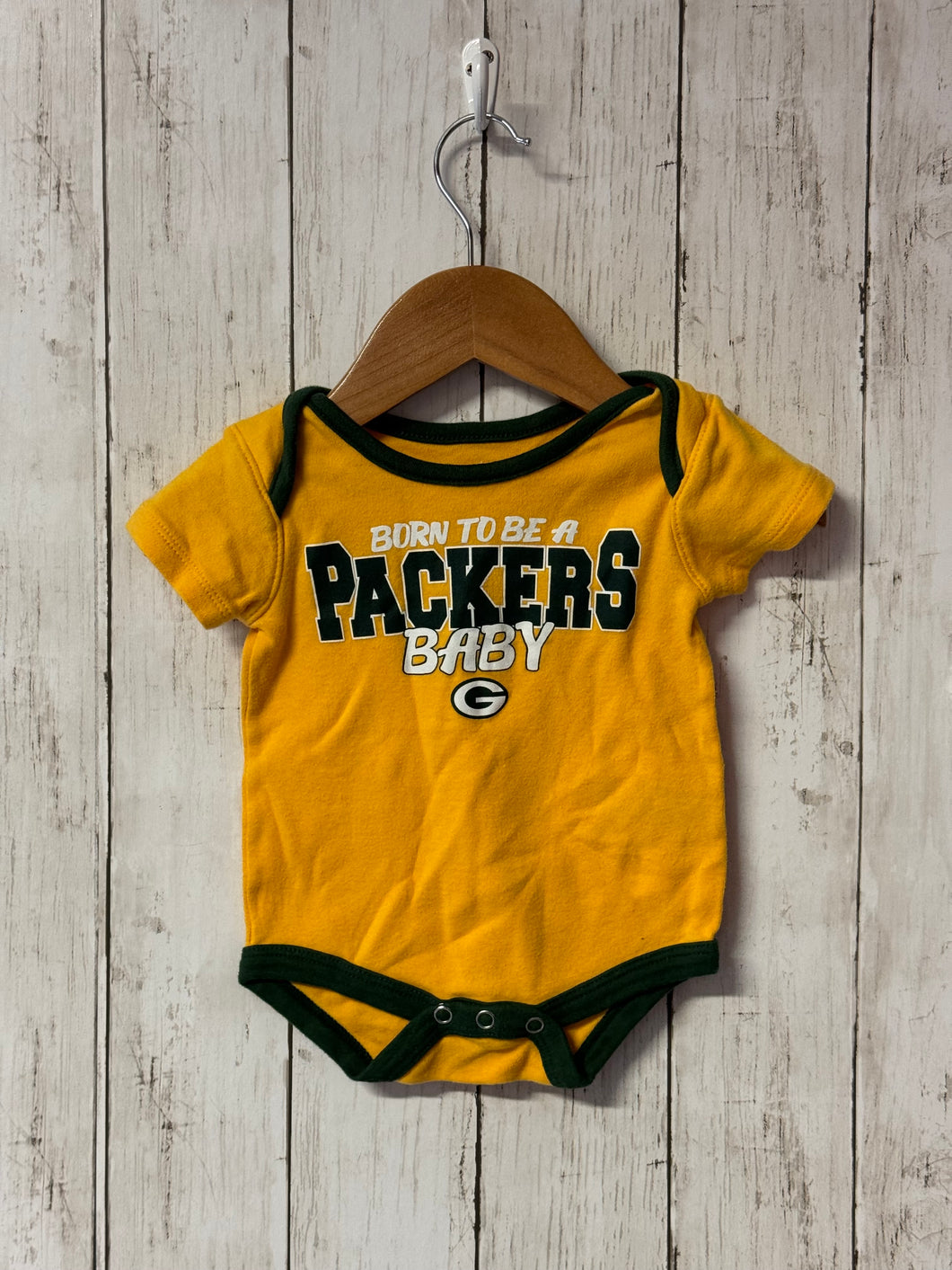 Green Bay onesie, size 0-3m