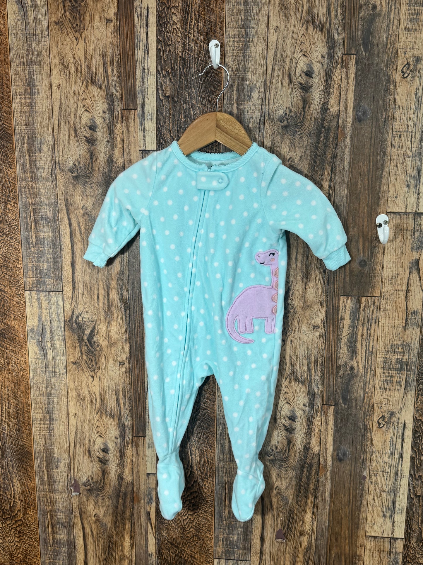 Fleece sleeper, size 6m