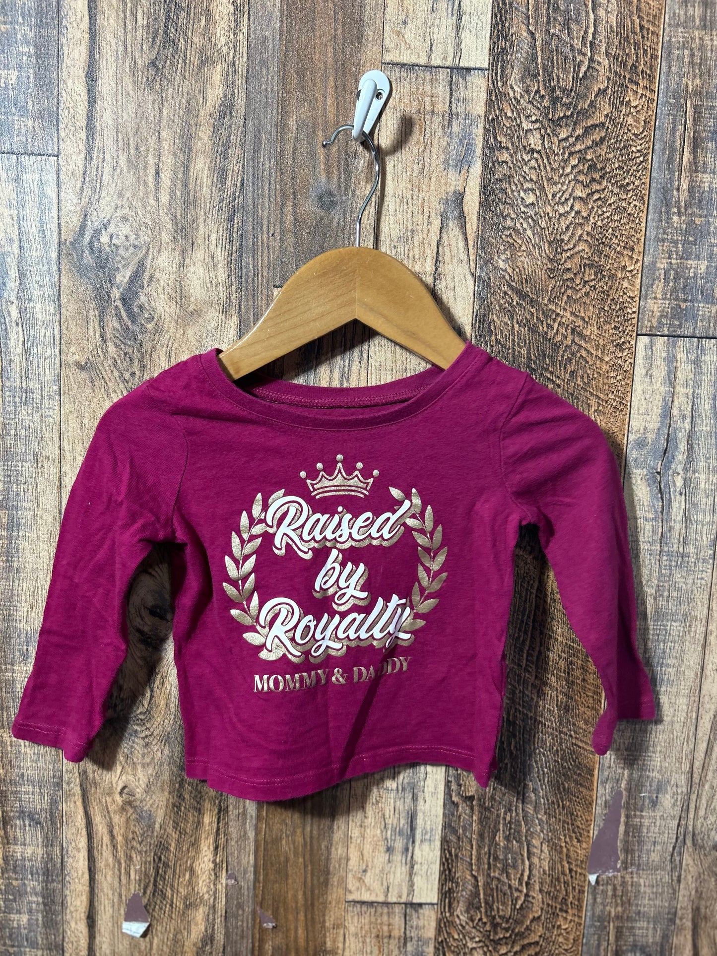 LS shirt, size 9-12m