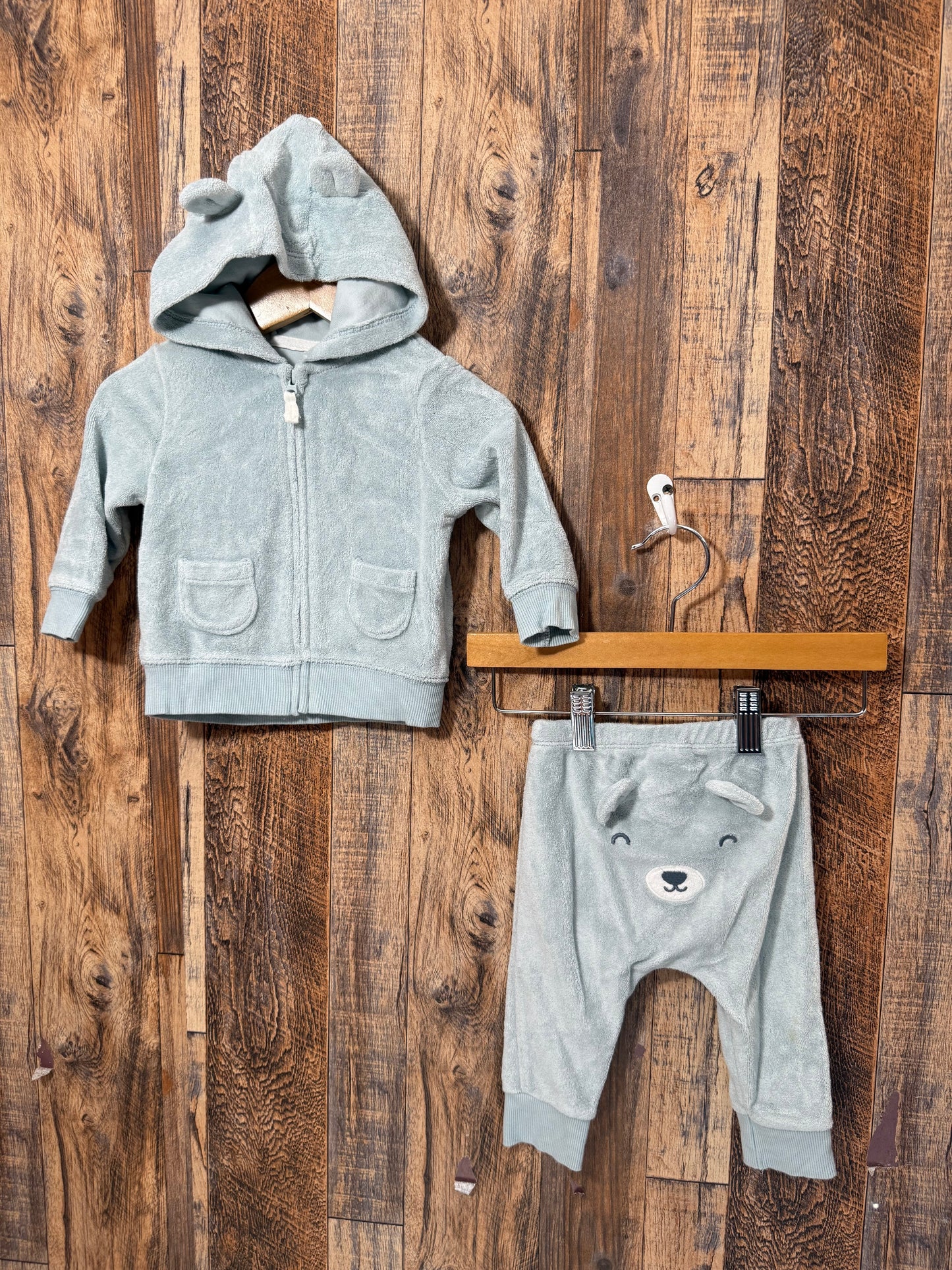 Terricloth 2pc set, size 6m