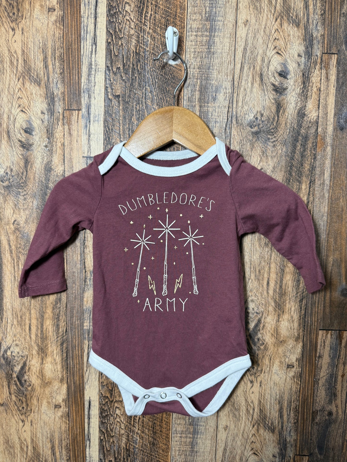 LS onesie, size 3-6m