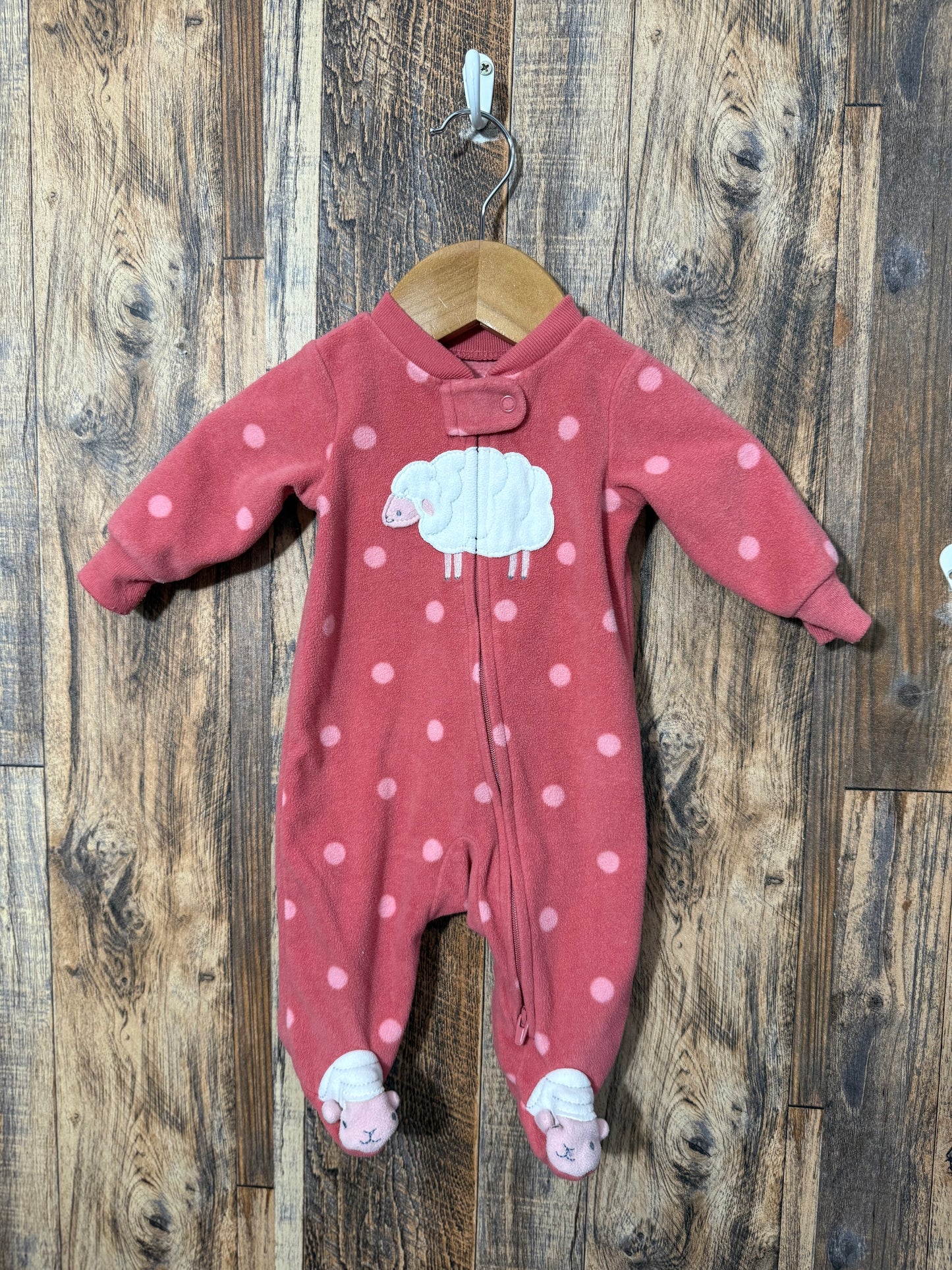 Fleece sleeper, size NB