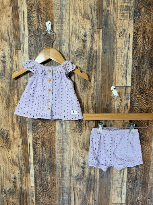 2pc set, size 0-3m