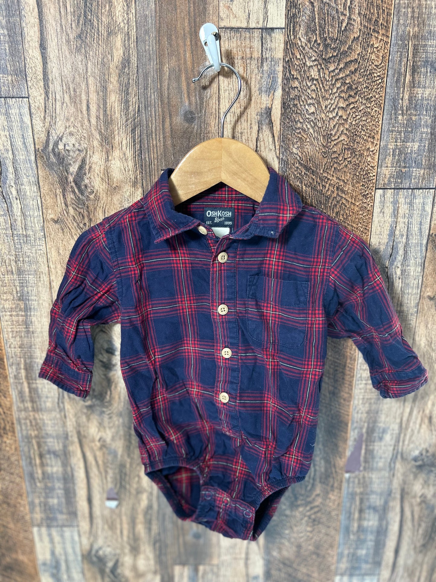 LS button up, size 12m