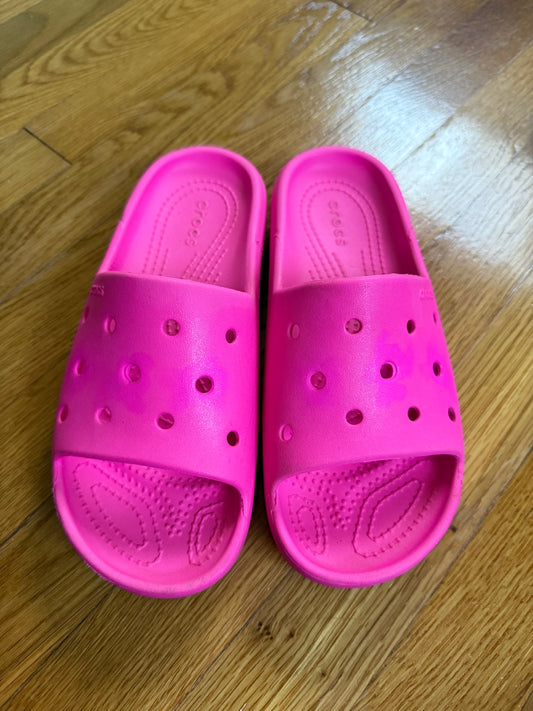 Croc Slides, size 4