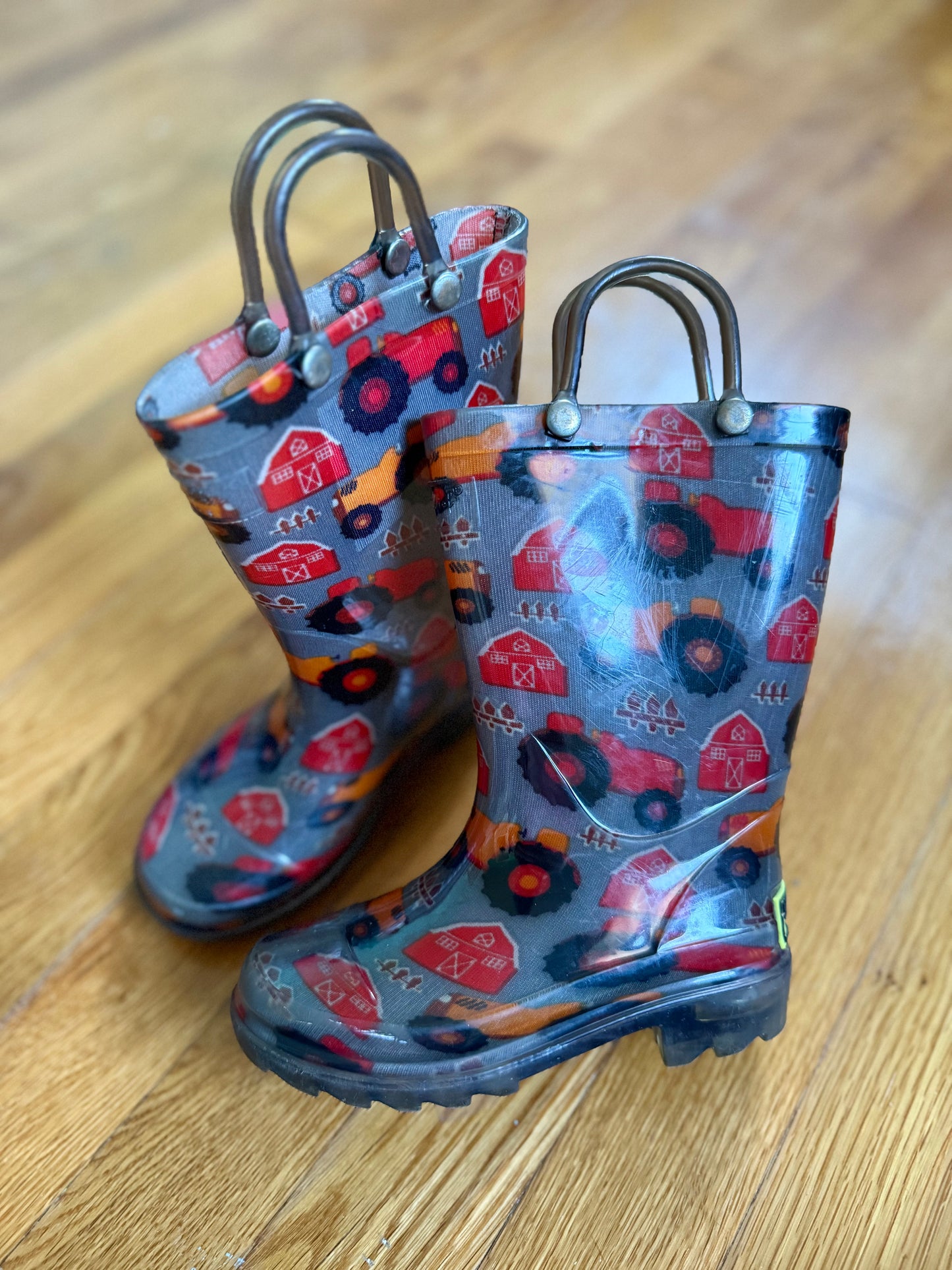 Rain boots, size 7-8
