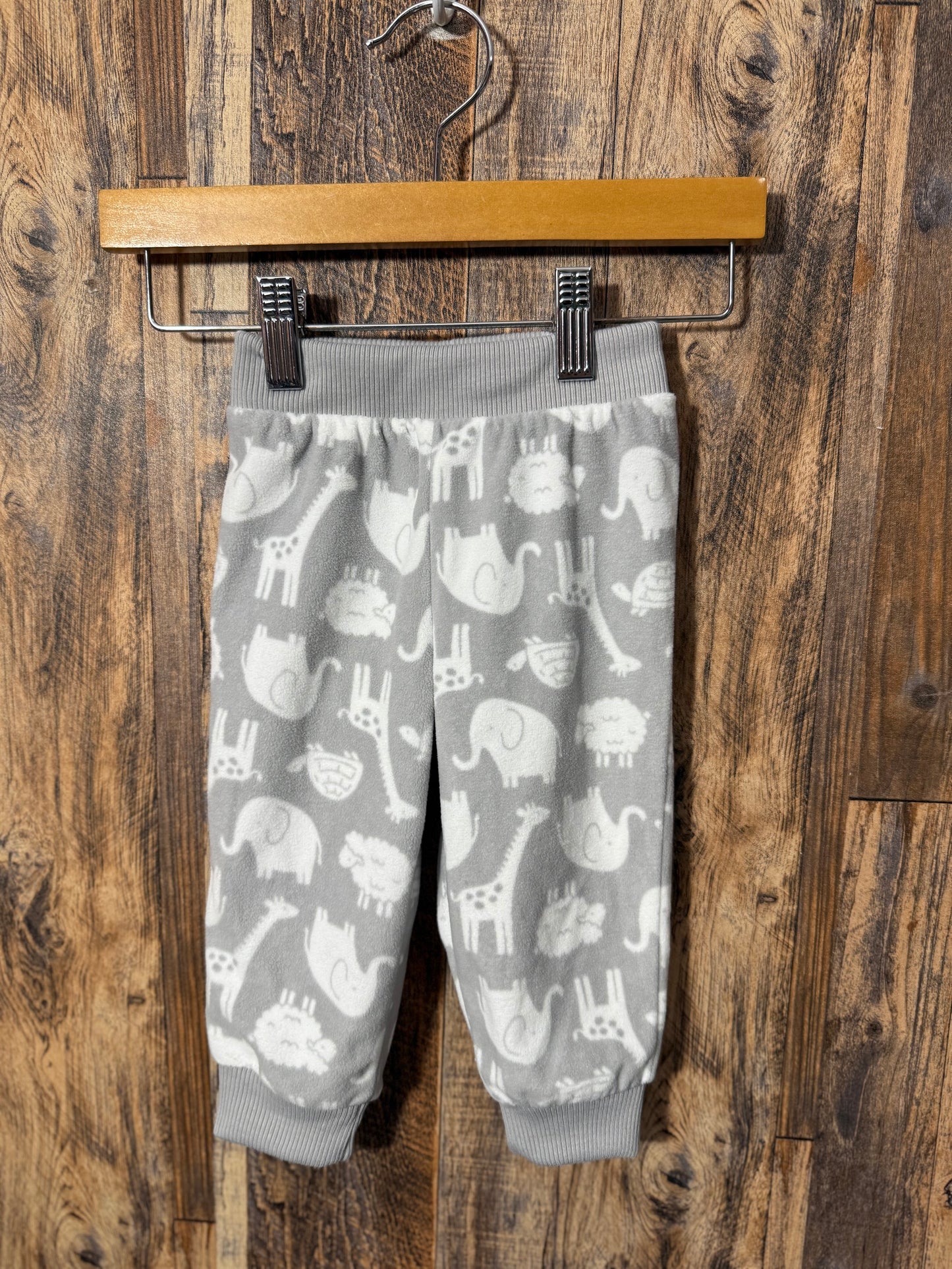 Fleece pants, size 12m