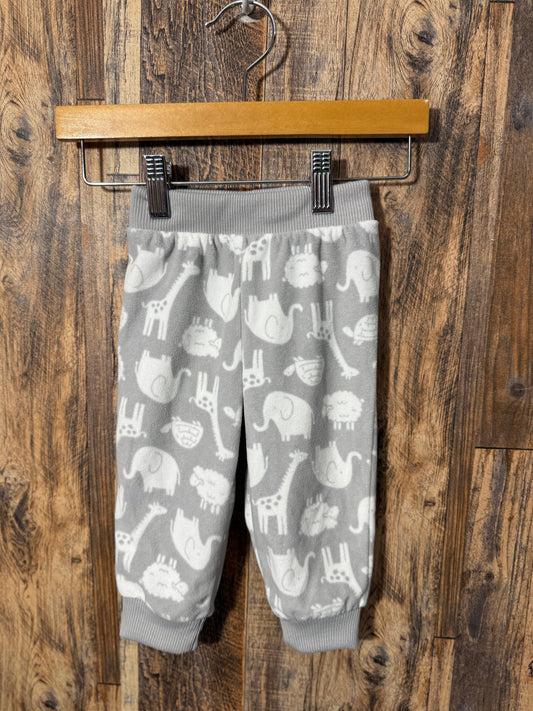 Fleece pants, size 12m