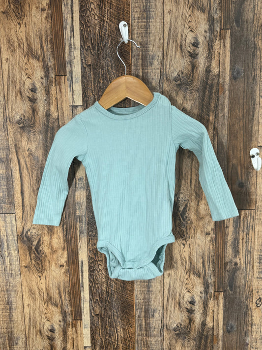 LS organic cotton shirt, size 9m