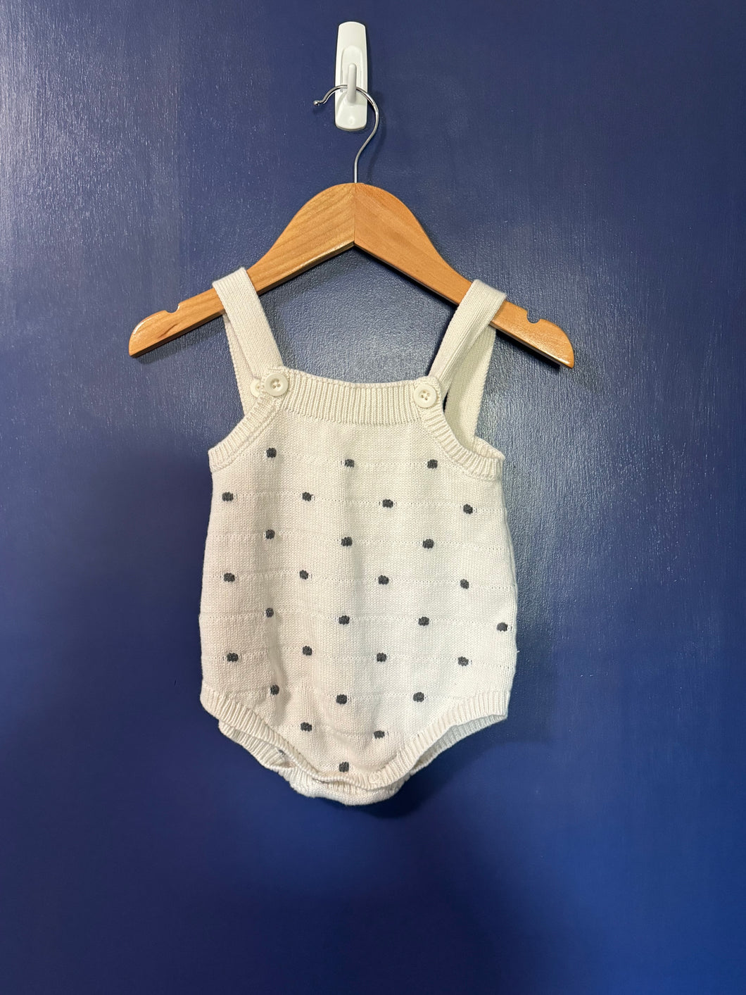 Sweater romper, size 6-9m