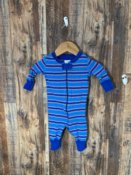 Organic cotton romper, size 0-6m