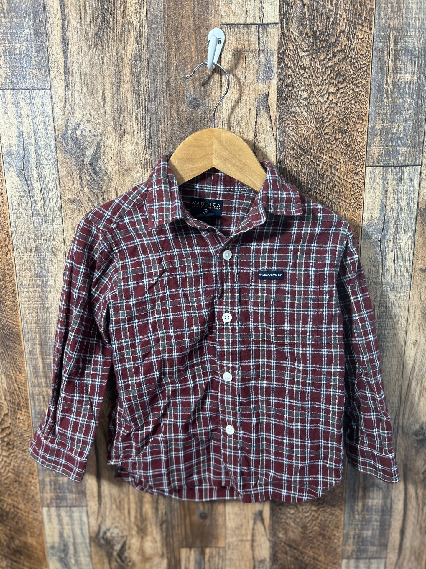 LS button up, size 3t