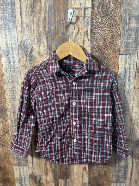 LS button up, size 3t