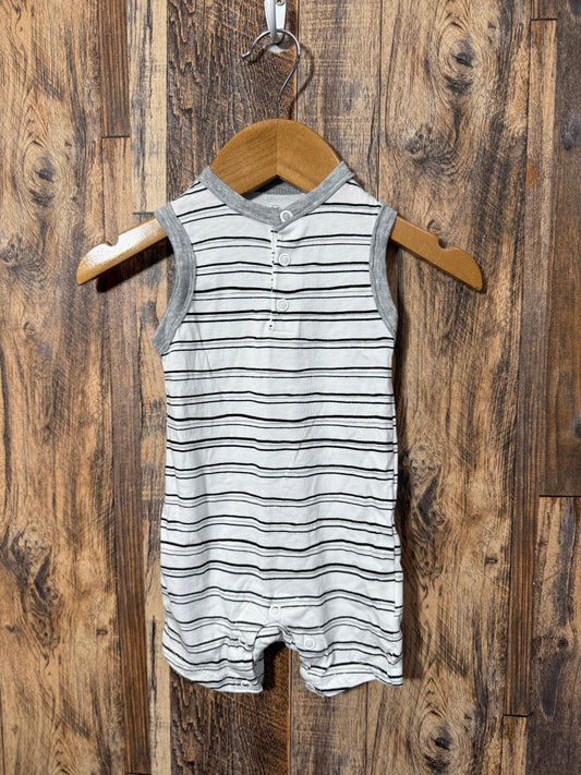 Organic cotton Romper, size 0-3m