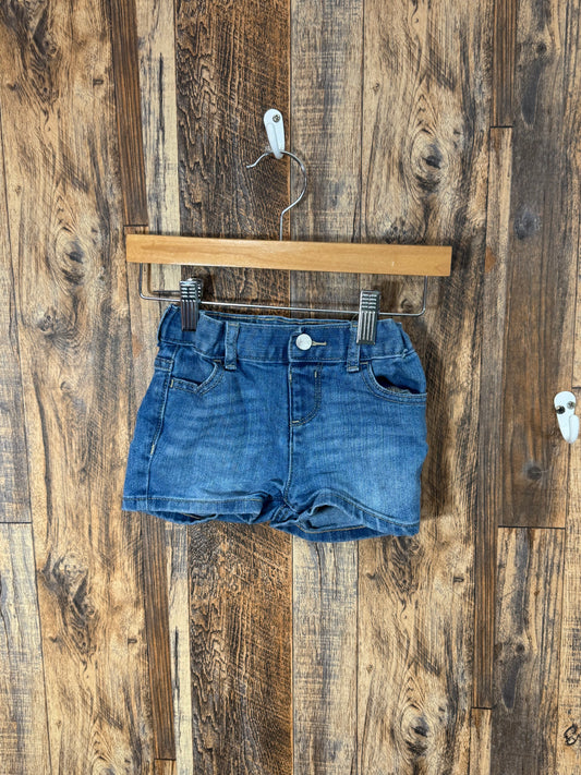 Jean shorts, size 3t