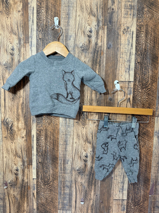 Sweatsuit, size 0-3m
