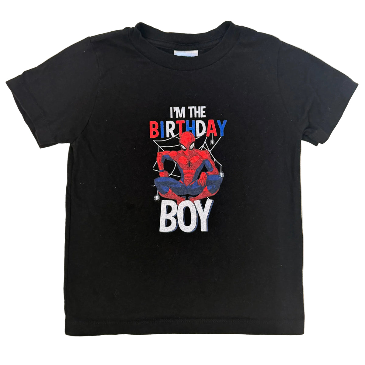 Spiderman Birthday Shirt, 3t