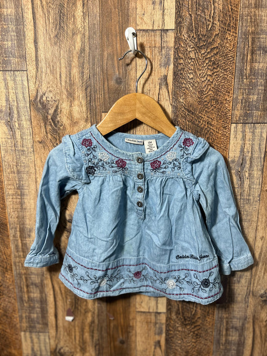 LS shirt, size 12m