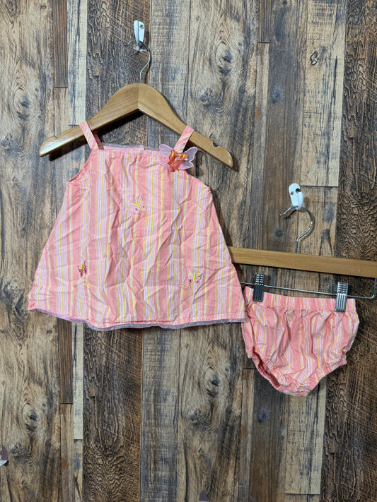 Dress w/lollies, size 3-6m